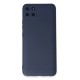 Realme C11 Kılıf Nano içi Kadife Silikon - Lacivert