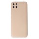 Realme C11 Kılıf Nano içi Kadife Silikon - Pudra