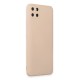 Realme C11 Kılıf Nano içi Kadife Silikon - Pudra