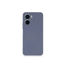 Vivo Y16 Kılıf Nano içi Kadife Silikon - Gri