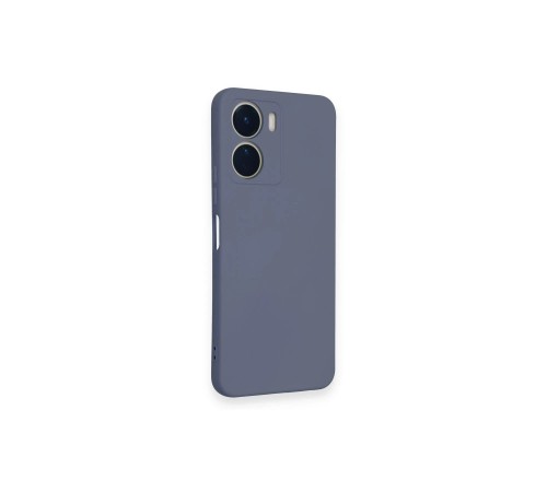Vivo Y16 Kılıf Nano içi Kadife Silikon - Gri Vivo Y16 Kılıf Nano içi Kadife Silikon - Gri