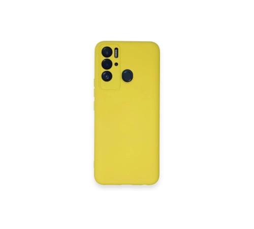 Tecno Pova Neo Kılıf Nano içi Kadife Silikon - Sarı Tecno Pova Neo Kılıf Nano içi Kadife Silikon - Sarı