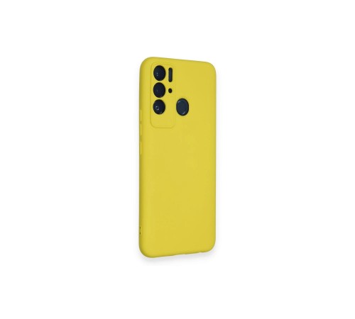 Tecno Pova Neo Kılıf Nano içi Kadife Silikon - Sarı Tecno Pova Neo Kılıf Nano içi Kadife Silikon - Sarı