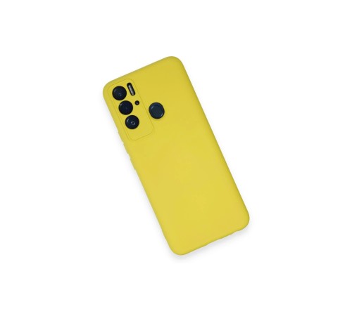 Tecno Pova Neo Kılıf Nano içi Kadife Silikon - Sarı Tecno Pova Neo Kılıf Nano içi Kadife Silikon - Sarı