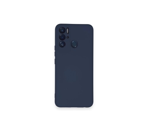 Tecno Pova Neo Kılıf Nano içi Kadife Silikon - Lacivert Tecno Pova Neo Kılıf Nano içi Kadife Silikon - Lacivert