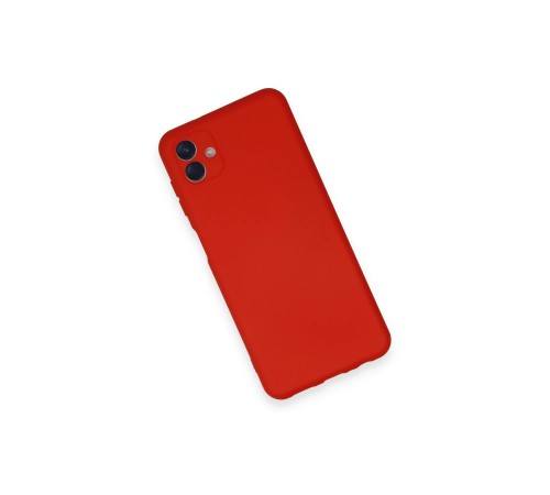 Samsung Galaxy A04 Kılıf Nano içi Kadife Silikon - Kırmızı Samsung Galaxy A04 Kılıf Nano içi Kadife Silikon - Kırmızı