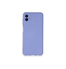 Samsung Galaxy A04 Kılıf Nano içi Kadife Silikon - Lila
