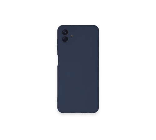 Samsung Galaxy A04 Kılıf Nano içi Kadife Silikon - Lacivert Samsung Galaxy A04 Kılıf Nano içi Kadife Silikon - Lacivert