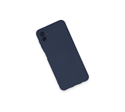 Samsung Galaxy A04 Kılıf Nano içi Kadife Silikon - Lacivert Samsung Galaxy A04 Kılıf Nano içi Kadife Silikon - Lacivert