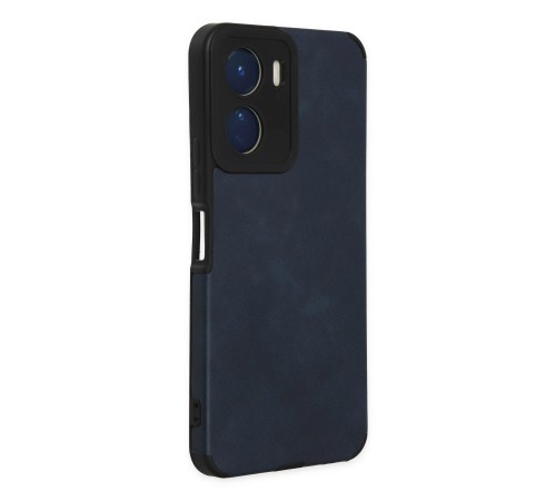 Vivo Y16 Kılıf Loop Deri Silikon - Lacivert Vivo Y16 Kılıf Loop Deri Silikon - Lacivert