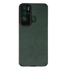 Tecno Pova Neo Kılıf Loop Deri Silikon - Yeşil