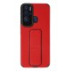 Tecno Pova Neo Kılıf Mega Standlı Silikon - Kırmızı