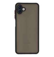 Samsung Galaxy A04 Kılıf Montreal Silikon Kapak - Siyah