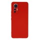 Xiaomi Mi 12 Lite Kılıf Nano içi Kadife Silikon - Kırmızı