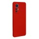 Xiaomi Mi 12 Lite Kılıf Nano içi Kadife Silikon - Kırmızı