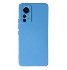 Xiaomi Mi 12 Lite Kılıf Nano içi Kadife Silikon - Mavi