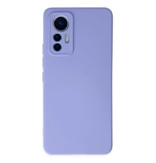 Xiaomi Mi 12 Lite Kılıf Nano içi Kadife Silikon - Lila