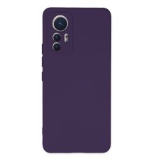 Xiaomi Mi 12 Lite Kılıf Nano içi Kadife Silikon - Mor