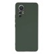 Xiaomi Mi 12 Lite Kılıf Nano içi Kadife Silikon - Koyu Yeşil