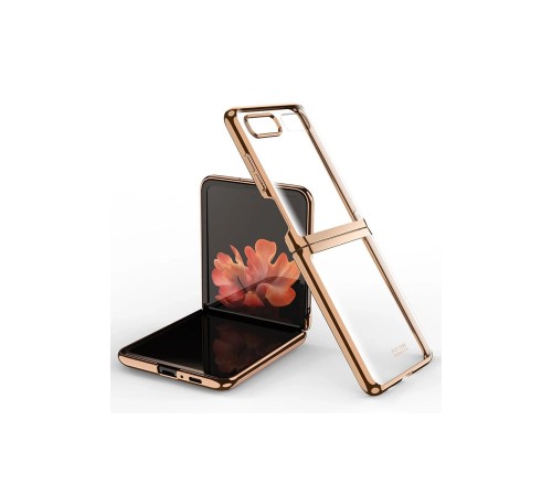 Samsung Galaxy Z Flip 4 Kılıf Fold Element Kapak - Gold Samsung Galaxy Z Flip 4 Kılıf Fold Element Kapak - Gold
