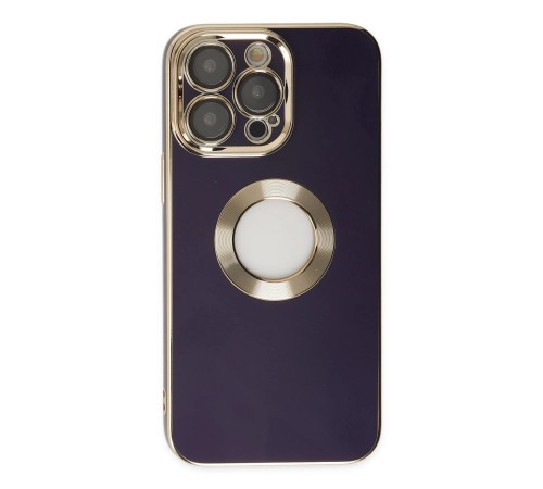 iPhone 13 Pro Max Kılıf Store Silikon - Derin Mor