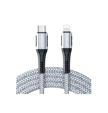 Konfulon DC35 Type-C to Lightning Kablo 1MT - Gri