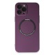 iPhone 12 Pro Max Kılıf Jack Magneticsafe Lens Silikon - Mürdüm