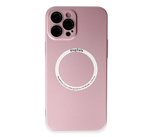 iPhone 12 Pro Max Kılıf Jack Magneticsafe Lens Silikon - Rose Gold iPhone 12 Pro Max Kılıf Jack Magneticsafe Lens Silikon - Rose Gold