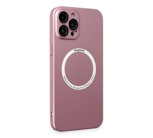 iPhone 12 Pro Max Kılıf Jack Magneticsafe Lens Silikon - Rose Gold iPhone 12 Pro Max Kılıf Jack Magneticsafe Lens Silikon - Rose Gold