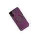 iPhone 12 Kılıf Jack Magneticsafe Lens Silikon - Mürdüm