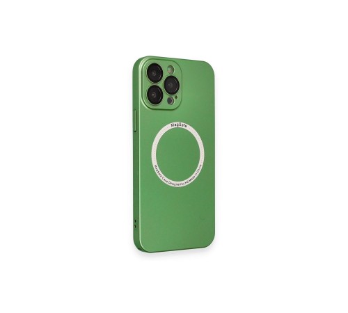 iPhone 13 Pro Kılıf Jack Magneticsafe Lens Silikon - Yeşil iPhone 13 Pro Kılıf Jack Magneticsafe Lens Silikon - Yeşil