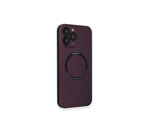 iPhone 13 Pro Kılıf Jack Magneticsafe Lens Silikon - Mürdüm iPhone 13 Pro Kılıf Jack Magneticsafe Lens Silikon - Mürdüm