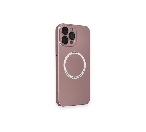 iPhone 13 Pro Kılıf Jack Magneticsafe Lens Silikon - Rose Gold iPhone 13 Pro Kılıf Jack Magneticsafe Lens Silikon - Rose Gold