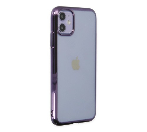 iPhone 12 Kılıf Element Silikon - Mor iPhone 12 Kılıf Element Silikon - Mor