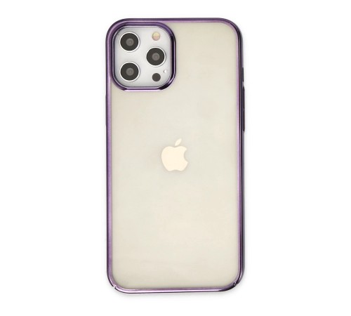 iPhone 12 Pro Max Kılıf Element Silikon - Mor iPhone 12 Pro Max Kılıf Element Silikon - Mor