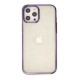 iPhone 12 Pro Max Kılıf Element Silikon - Mor