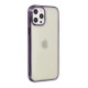 iPhone 12 Pro Max Kılıf Element Silikon - Mor