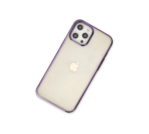 iPhone 12 Pro Max Kılıf Element Silikon - Mor iPhone 12 Pro Max Kılıf Element Silikon - Mor