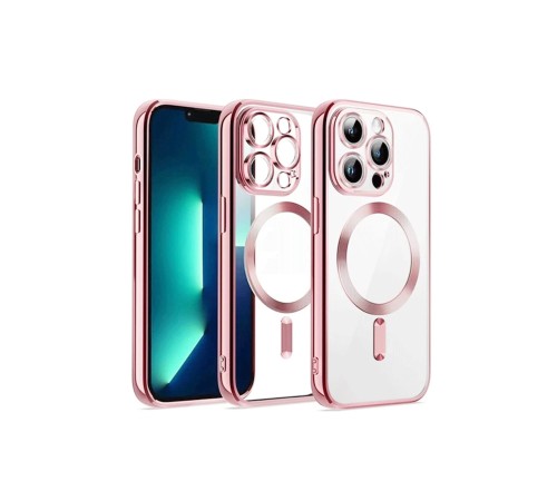 iPhone 12 Pro Kılıf Kross Magneticsafe Kapak - Rose iPhone 12 Pro Kılıf Kross Magneticsafe Kapak - Rose