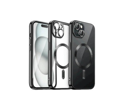 iPhone 13 Kılıf Kross Magneticsafe Kapak - Siyah iPhone 13 Kılıf Kross Magneticsafe Kapak - Siyah