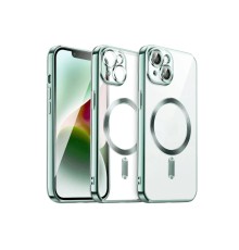 iPhone 13 Kılıf Kross Magneticsafe Kapak - Koyu Yeşil