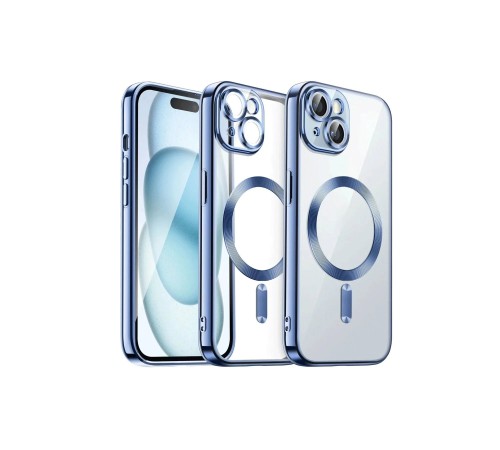 iPhone 13 Kılıf Kross Magneticsafe Kapak - Sierra Blue iPhone 13 Kılıf Kross Magneticsafe Kapak - Sierra Blue