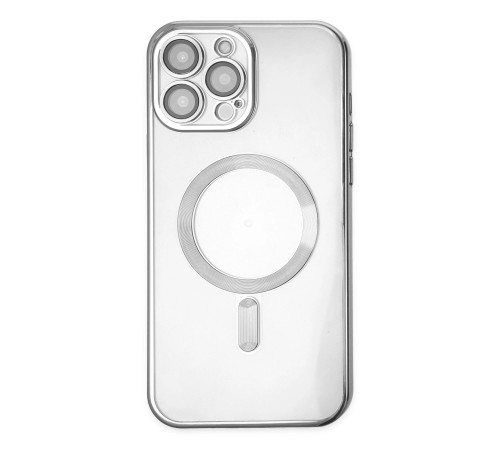 iPhone 13 Pro Kılıf Kross Magneticsafe Kapak - Gümüş iPhone 13 Pro Kılıf Kross Magneticsafe Kapak - Gümüş
