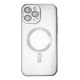 iPhone 13 Pro Kılıf Kross Magneticsafe Kapak - Gümüş