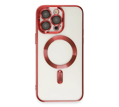 iPhone 13 Pro Kılıf Kross Magneticsafe Kapak - Kırmızı iPhone 13 Pro Kılıf Kross Magneticsafe Kapak - Kırmızı