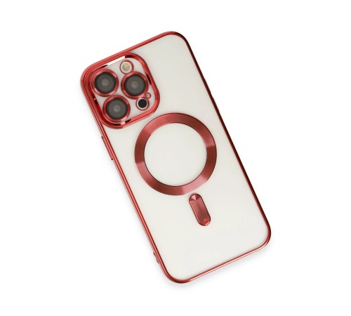 iPhone 13 Pro Kılıf Kross Magneticsafe Kapak - Kırmızı iPhone 13 Pro Kılıf Kross Magneticsafe Kapak - Kırmızı