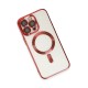 iPhone 13 Pro Kılıf Kross Magneticsafe Kapak - Kırmızı