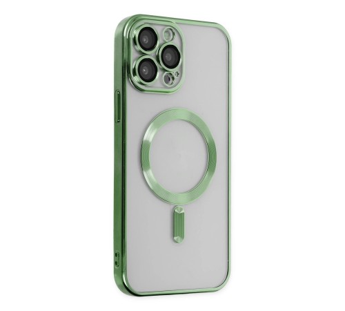 iPhone 13 Pro Kılıf Kross Magneticsafe Kapak - Koyu Yeşil iPhone 13 Pro Kılıf Kross Magneticsafe Kapak - Koyu Yeşil