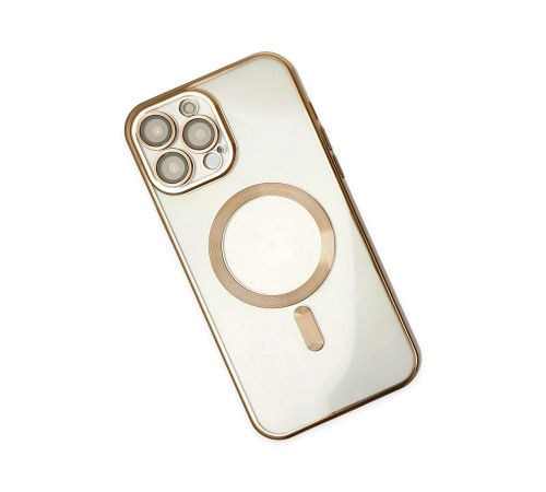 iPhone 13 Pro Kılıf Kross Magneticsafe Kapak - Gold iPhone 13 Pro Kılıf Kross Magneticsafe Kapak - Gold