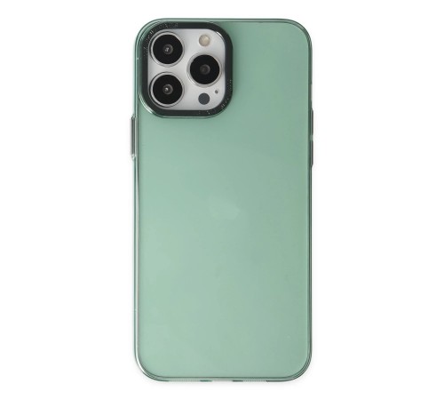 iPhone 13 Pro Max Kılıf Anka PC Sert Metal Kapak - Yeşil iPhone 13 Pro Max Kılıf Anka PC Sert Metal Kapak - Yeşil